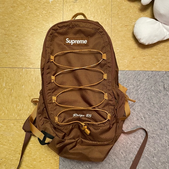 Supreme backpack brown SS22 - Picture 2 of 7